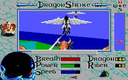 DragonStrike for Amiga - Attacking opponents...