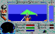 DragonStrike for Amiga - Entering the next battle...