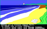 Troll's Tale for IBM PC/Compatibles - A lovely beach to find items on...