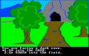 Troll's Tale for IBM PC/Compatibles - The game starts here.