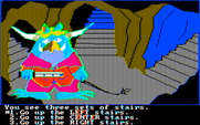 Troll's Tale for IBM PC/Compatibles - The troll appears randomly...it doesn't do anything unless a treasure is on the screen.