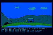 Troll's Tale for Atari 8-bit - A small house; anything inside?