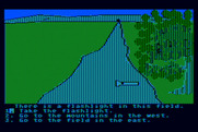 Troll's Tale for Atari 8-bit - A flashlight! This looks useful...
