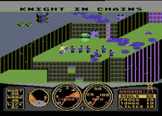 Cycle Knight for Atari 8-bit - Game start.
