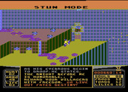 Cycle Knight for Atari 8-bit - The game includes a demonstration on how to find the first chamber exit.