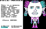 FaceMaker: Golden Edition for IBM PC/Compatibles - Building a brand new character.