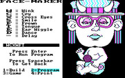 FaceMaker: Golden Edition for IBM PC/Compatibles - My character makes some odd facial expressions.