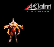 Mortal Kombat for Super NES - The Acclaim logo is knocked away!