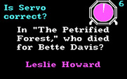 TV and Cinema 101: Trivia from Talkies to Trekkies for IBM PC/Compatibles - Did you get this question right?