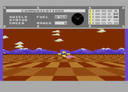 Dimension X for Atari 8-bit - Game start.