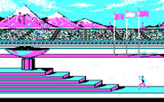 Winter Games for IBM PC/Compatibles - Opening ceremonies.