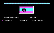 Winter Games for IBM PC/Compatibles - Event results.