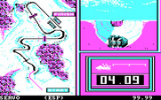 Winter Games for IBM PC/Compatibles - Bobsled crash!