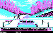 Winter Games for IBM PC/Compatibles - Biathlon start.