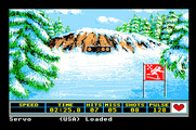 Winter Games for Apple IIgs - Shooting at targets.