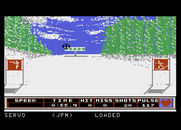 Winter Games for Atari 7800 - Shooting targets...