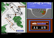 Winter Games for Atari 7800 - A sharp turn!