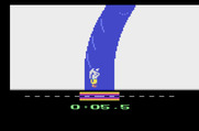Winter Games for Atari 2600 - Sharp turn here, be careful!