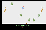Winter Games for Atari 2600 - First, some skiing...