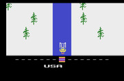Winter Games for Atari 2600 - Luge start.
