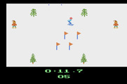 Winter Games for Atari 2600 - Skiing...