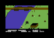 Blue Max for Commodore 64 - Crash! I got a rating of kamikaze trainee...