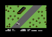 Blue Max for Commodore 64 - Game start.