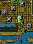 Twin Cobra for Arcade - More and larger enemies attack at once as the game progresses...