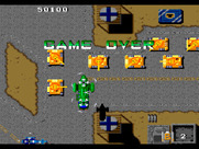 Twin Cobra for Sega Genesis / Mega Drive - Game over.