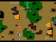 Twin Cobra for Sega Genesis / Mega Drive - Tanks attacking!