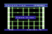 Squish 'Em for Commodore 64 - Game over.