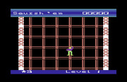 Squish 'Em for Commodore 64 - Game start.