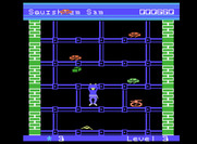 Squish 'Em for ColecoVision - Watch out for the falling bricks!