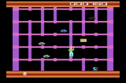 Squish 'Em for Atari 2600 - Make sure you avoid falling objects!