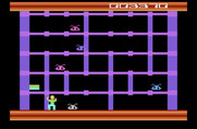 Squish 'Em for Atari 2600 - I've been hit and fall down!