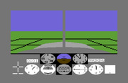 Stunt Flyer for Commodore 64 - Practice start.