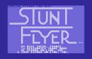 Stunt Flyer for Commodore 64 - Title complete, game loading...