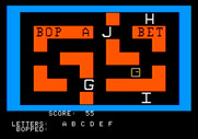 Bop-A-Bet for Apple II - Bop the letters in alphabetical order.