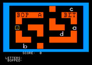 Bop-A-Bet for Apple II - Starting a game with lower case letters.