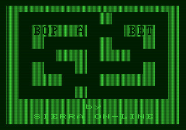 Bop-A-Bet for Apple II - Game loading...