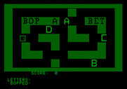 Bop-A-Bet for Apple II - Game start.
