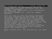 Witness, The for Commodore 16 & Plus/4 - Game start.