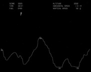 Lunar Lander for Arcade - Starting again with a new landscape...