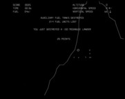 Lunar Lander for Arcade - Oops, I just destroyed a lander.
