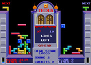 Tetris for Arcade - Two players can play at once...