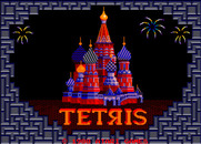 Tetris for Arcade - It's night now, and some fireworks explode...