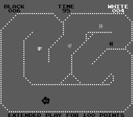 Sprint 2 Arcade Screenshot: One of the more complicated tracks...