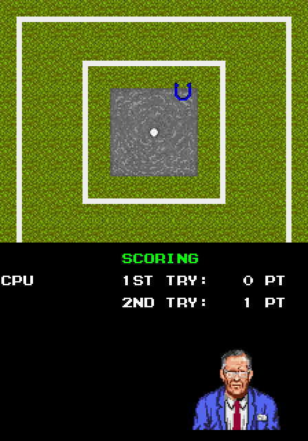 American Horseshoes Arcade Screenshot: Scores.