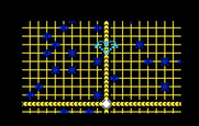 TRON: Solar Sailer for Intellivision - You can switch beams to travel vertically as well.