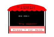 Math Tutor for TRS-80 Color Computer - Oops, try again...